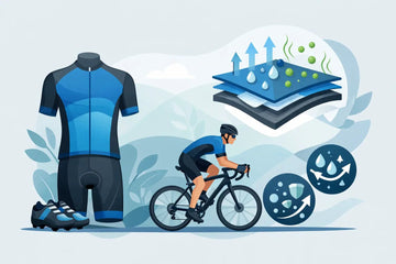 Cycling Apparel Anti Odor Fabric Guide for Riders - Bizkut