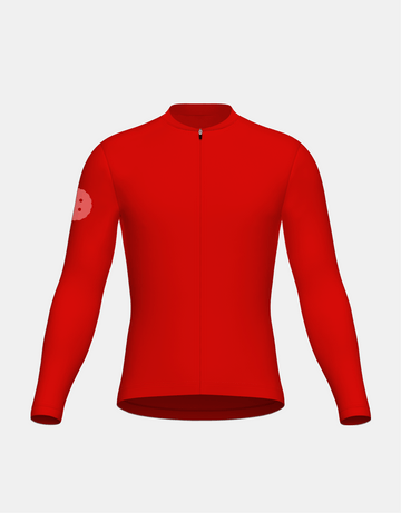 Basics Long Sleeve Cycling Jersey - Bizkut